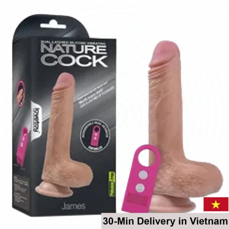 Lovetoy James Wall-Mounted Dual-layer Silicone Soft Realistic Sex Toy 
