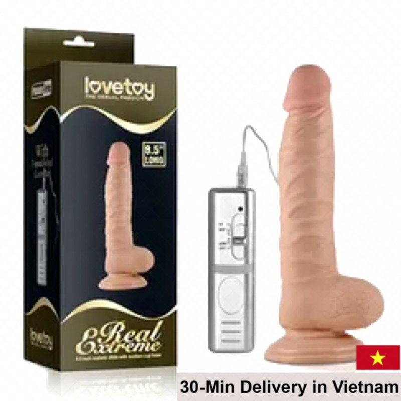 Lovetoy 8.5 Inch Realistic Dildo For Intense Pleasure 