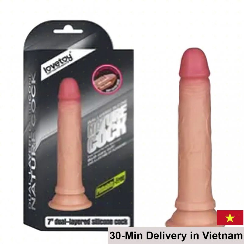 Lovetoy Nature Cock Wall Mount Soft Silicone Realistic 