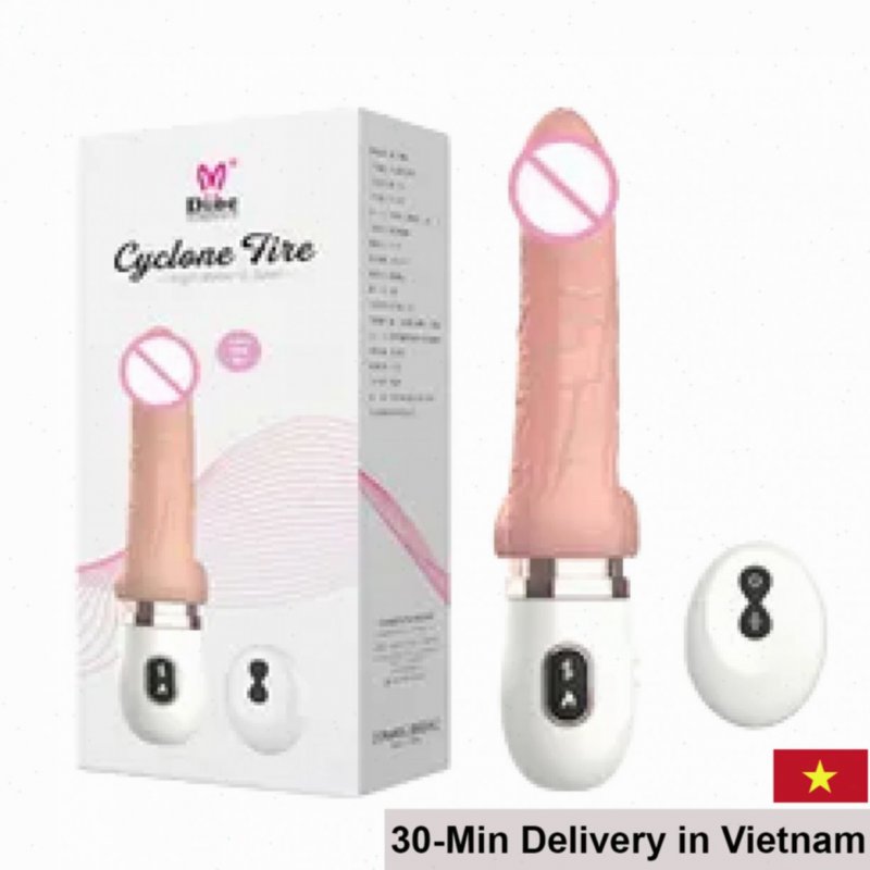 Dibe Remote Control Heated Realistic Medical Silicone Dildo 