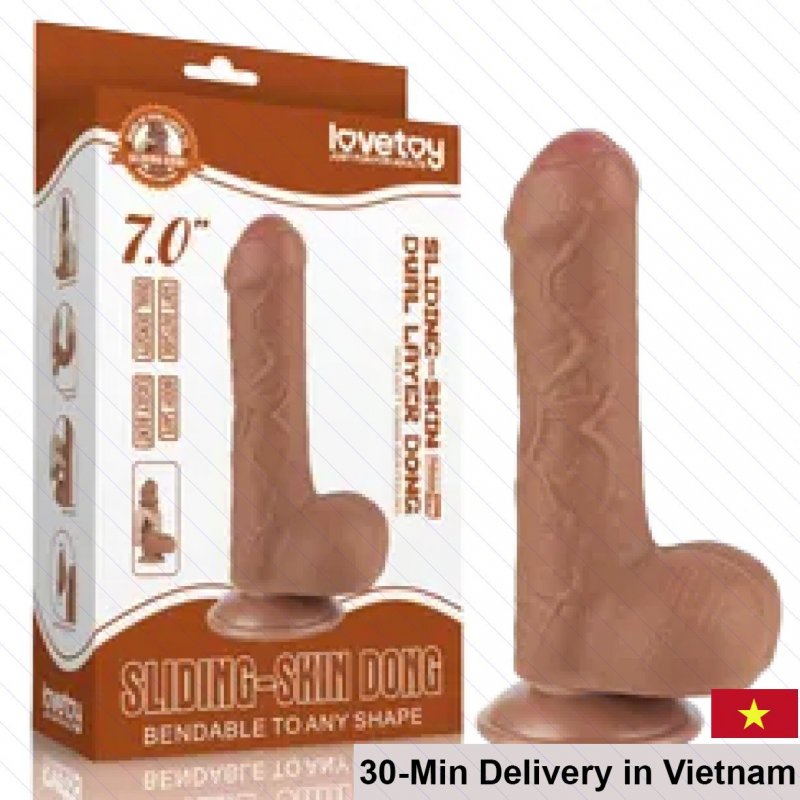 Lovetoy 2-Layer Soft Wall Mounted Realistic Dildo 2024 