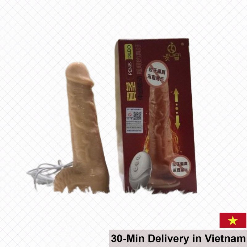 Jiuai DV 54 High-End Wall-Mounted Thrusting Heated Dildo 