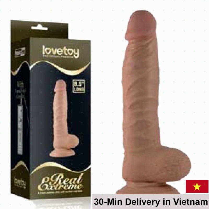 DV59 Realistic Textured Dildo Lovetoy US Market Asian Fit 