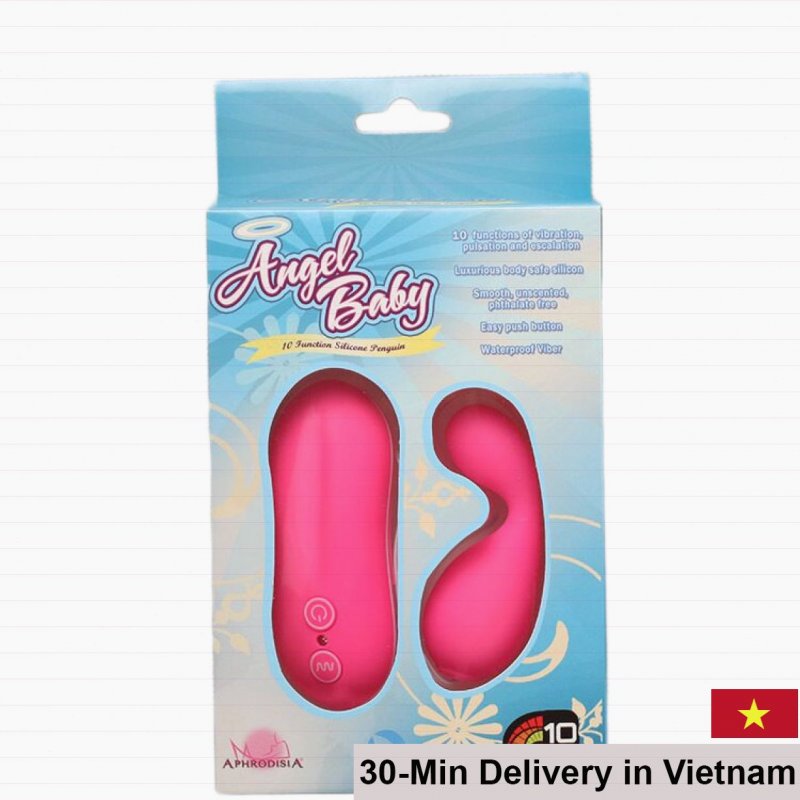 Angel Baby Egg Vibrator 10 Modes Powerful Clitoral Stimulator 