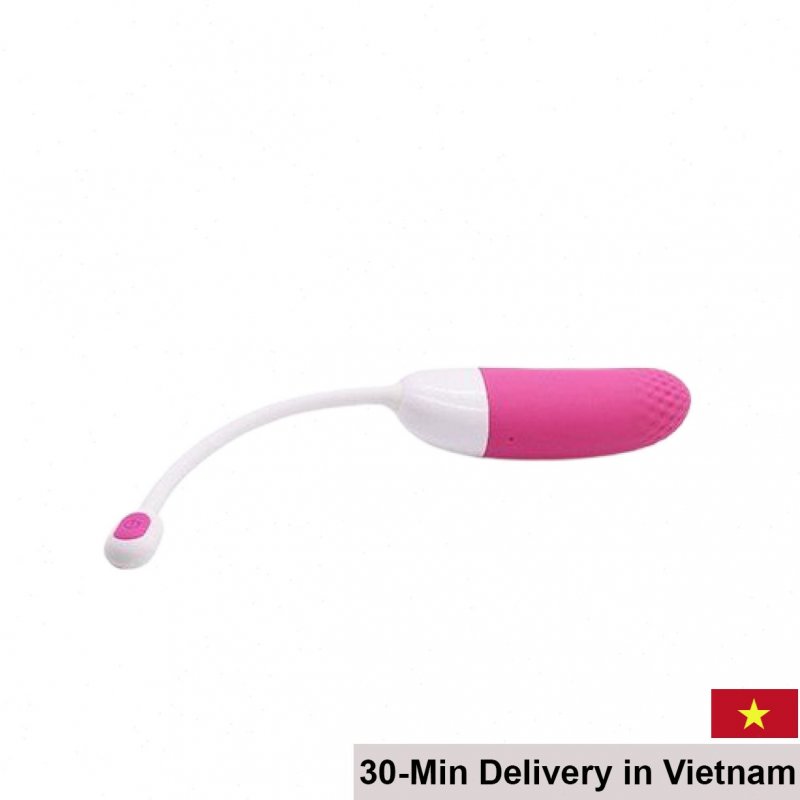 Magic Vini App-Controlled G-Spot Vibrating Egg Pink & White Toy 