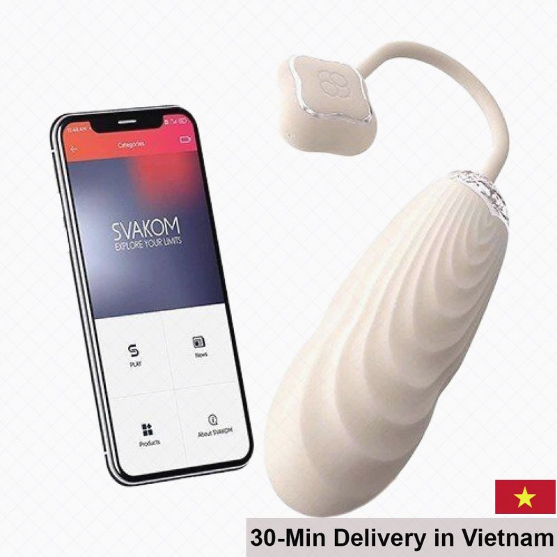 Svakom Aravinda App-Connected Multi Mode Powerful Egg 