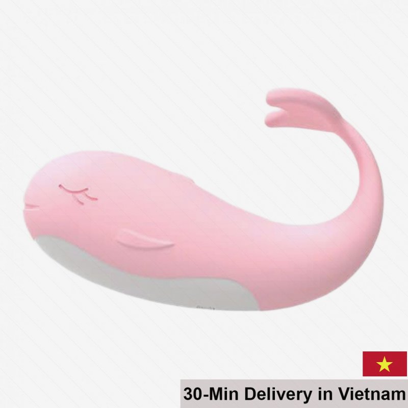 Little Whale G-spot Vibrator Pink Silicone 8.8cm 