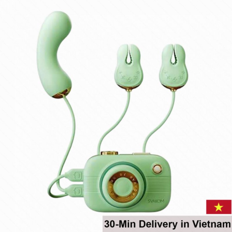 Svakom Alberta Multi-Function 3-in-1 Massager with App Control 