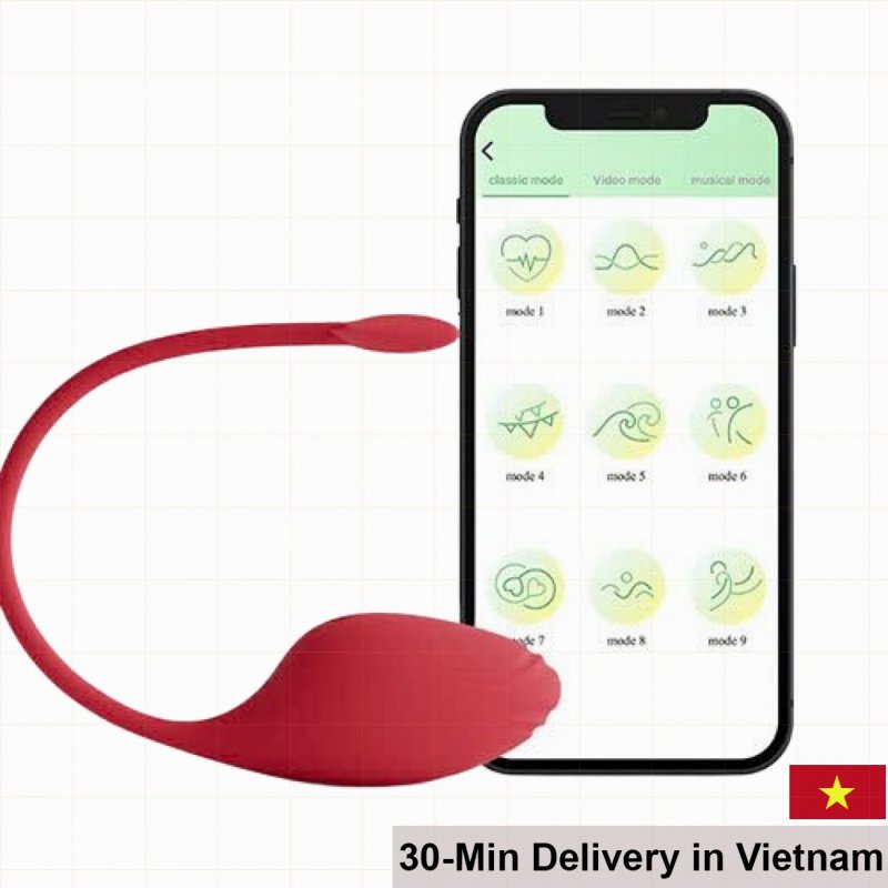 Cupid Succubus G-Spot Vibrating Egg with App Control 