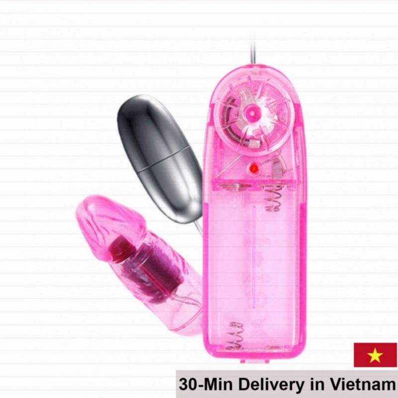 Baile Give You A Scare Double-Ended Stainless Steel Love Egg Vibrator 