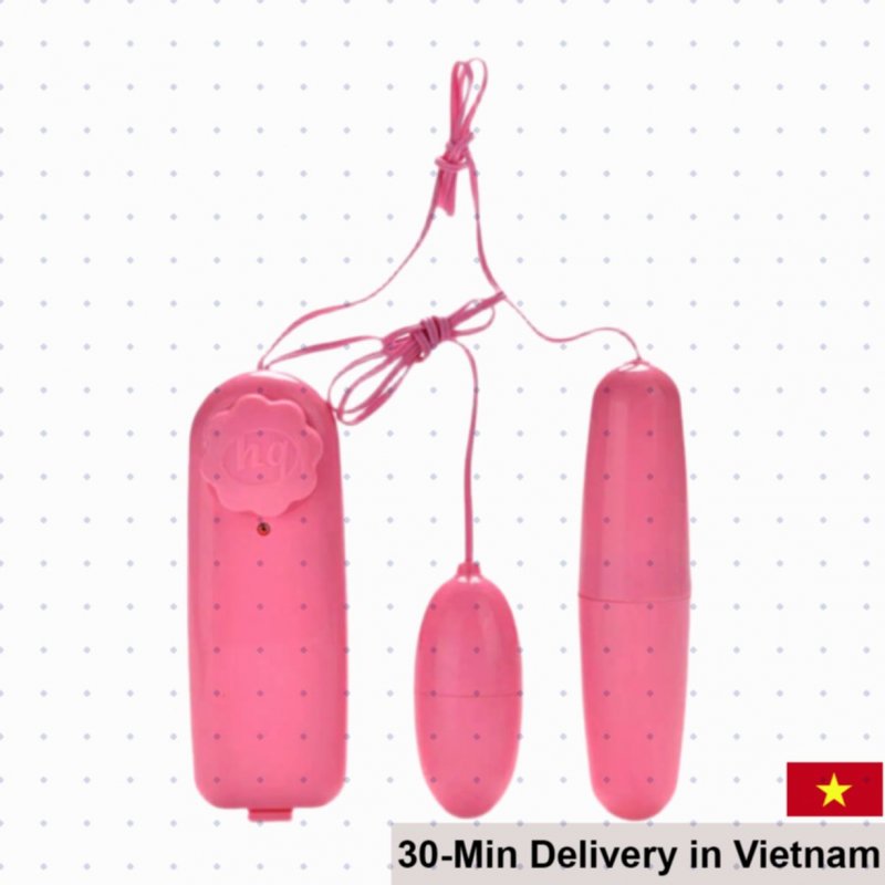 Double-Ended Love Vibrating Egg Compact Powerful Toy 