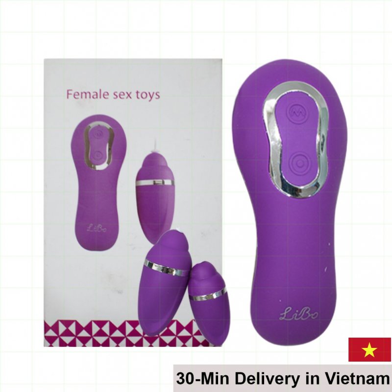 Libo Female Dual Vibrating Love Eggs for Women 