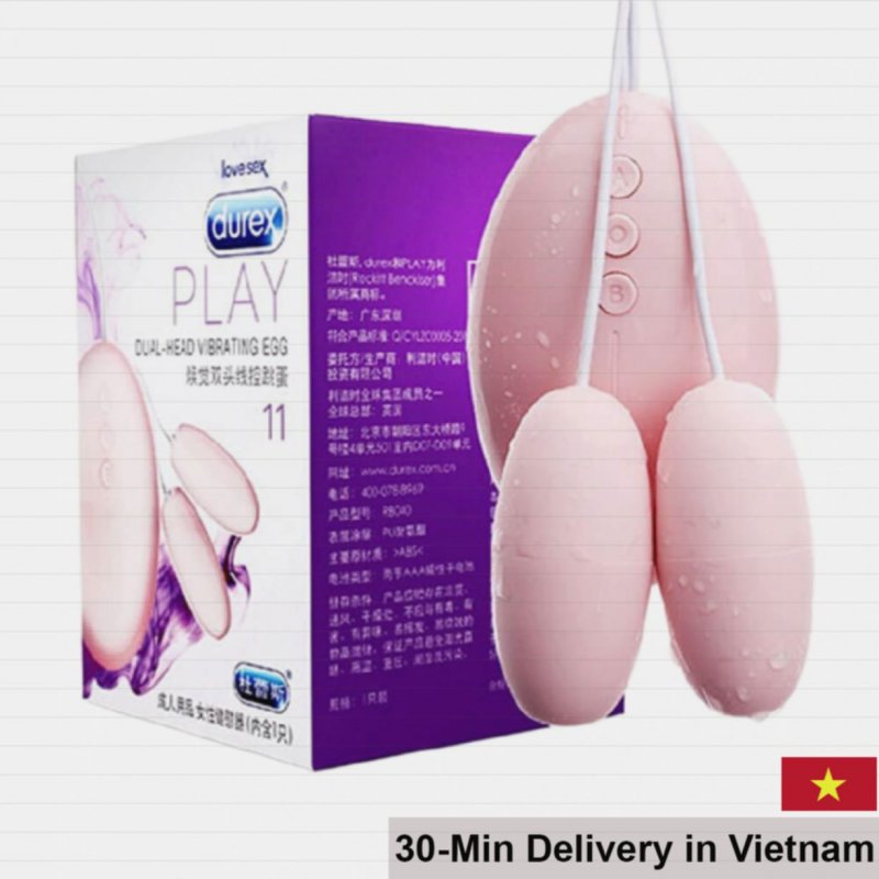 Durex Dual Head Vibrating Egg Powerful Pleasure 