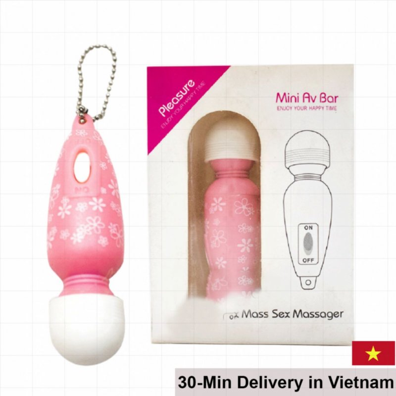 Pleasure Mini Vibrating Keychain Compact Discreet Stimulator 