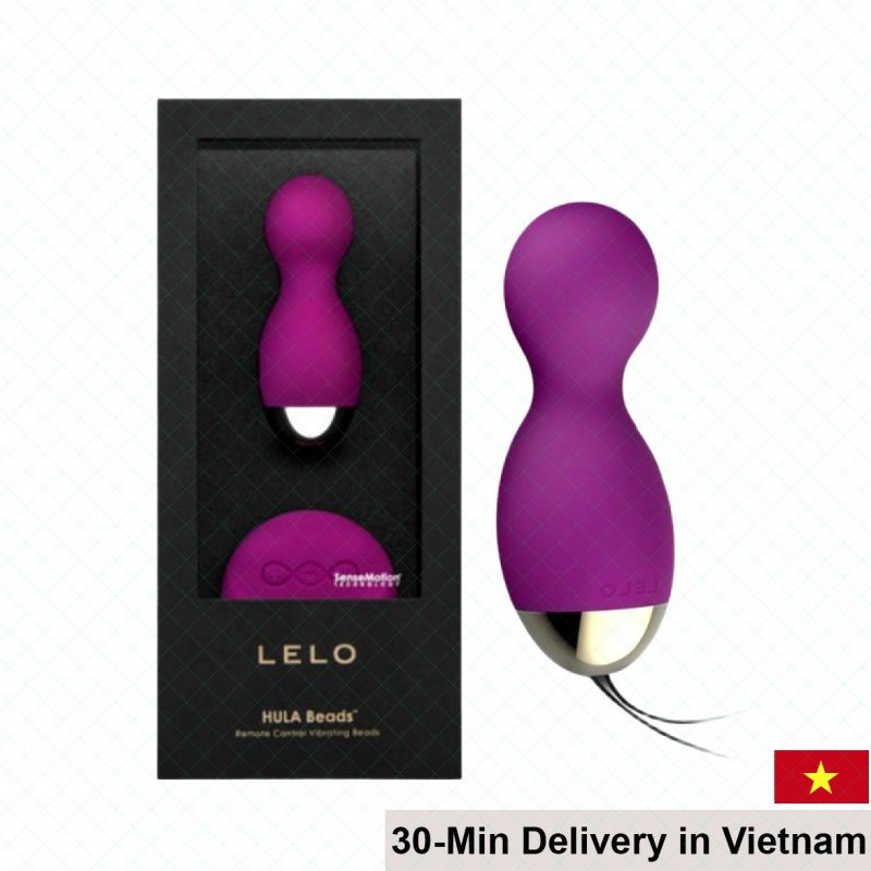 Lelo Hula Beads Remote Vibrator – Rotating, Eco-Friendly Silicone 