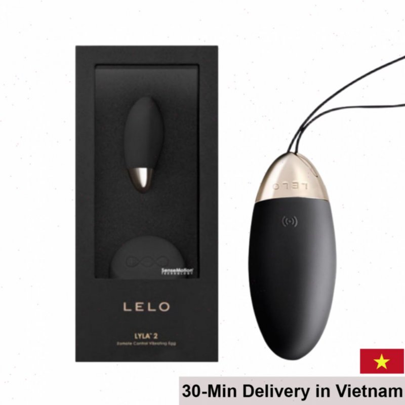 Lelo Lyla 2 Oval Remote Control Vibrator 8 Modes Pleasure 