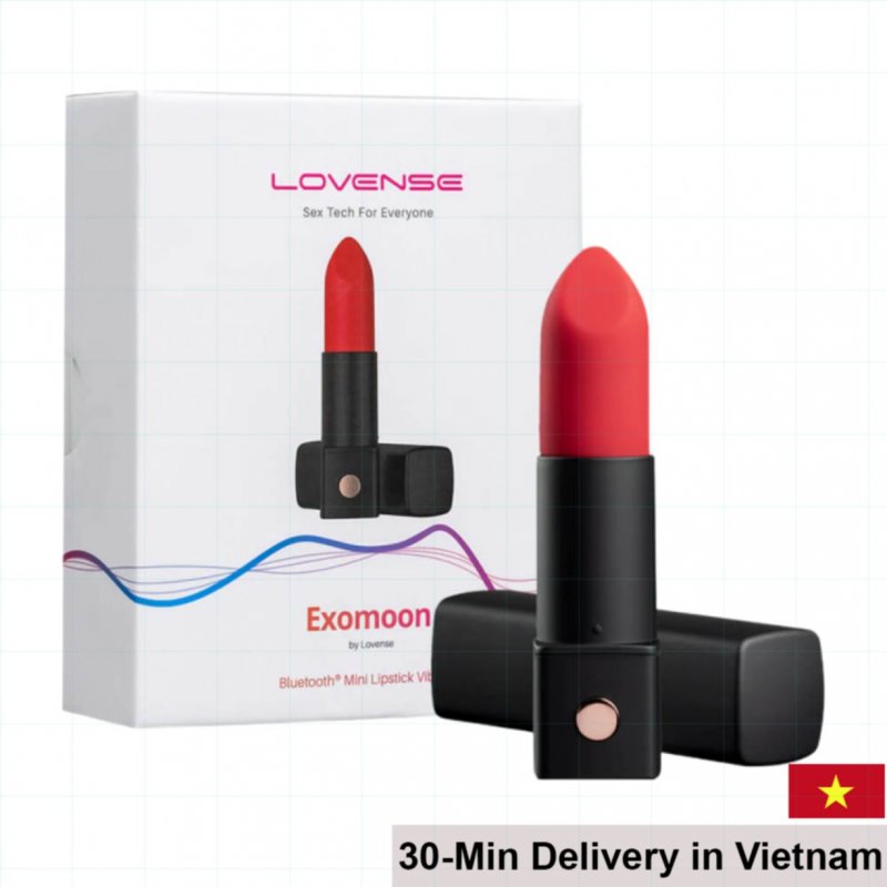 Lovense Exomoon Silicone Compact Vibrating Egg 