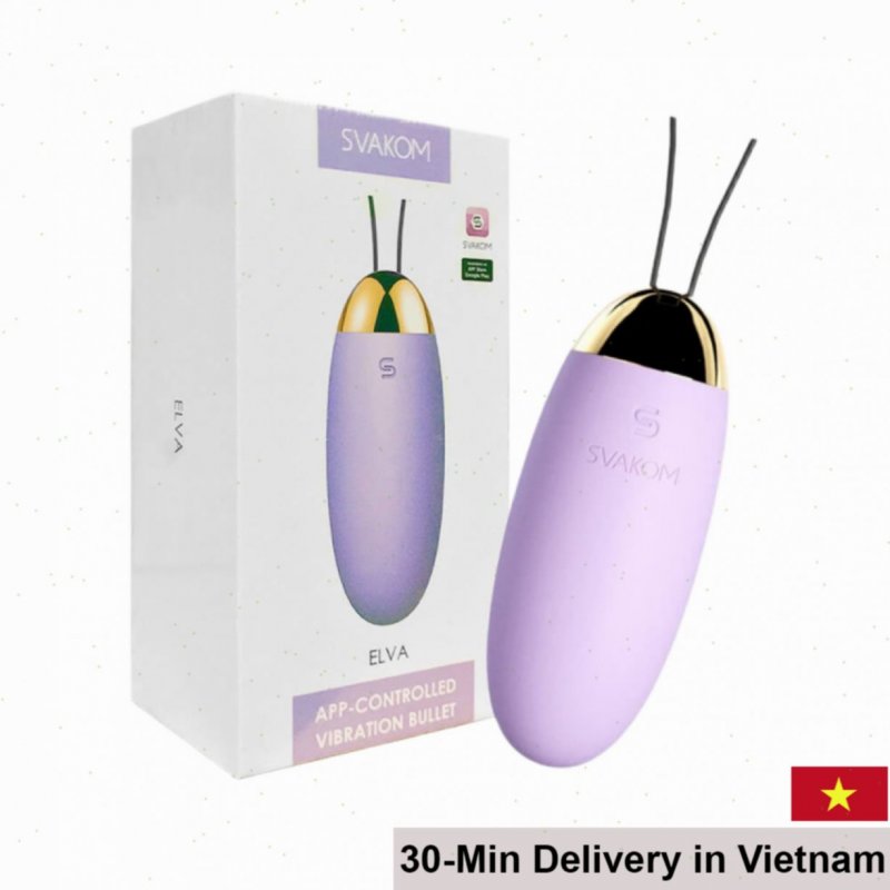 Svakom Elva App-Controlled Powerful Mini Vibrating Bullet 