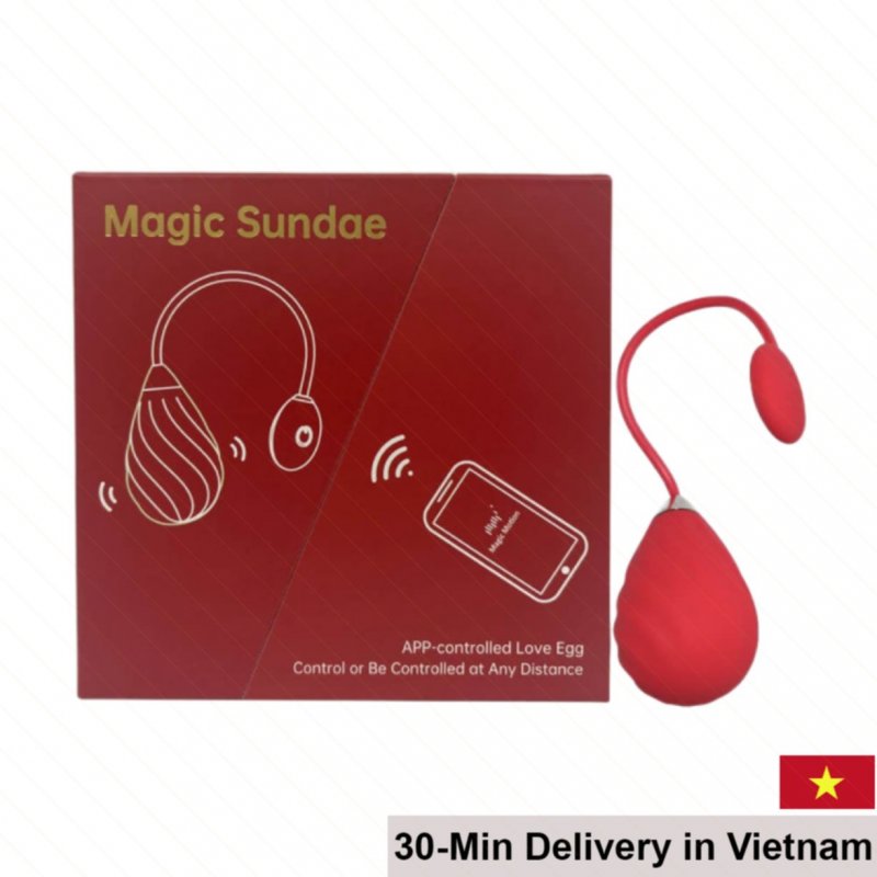 Magic Motion Sundae Compact Egg Vibrator 10 Speeds 