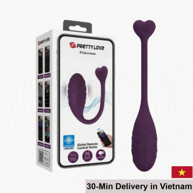 Pretty Love Fisherman Egg Vibrator Wireless Control 