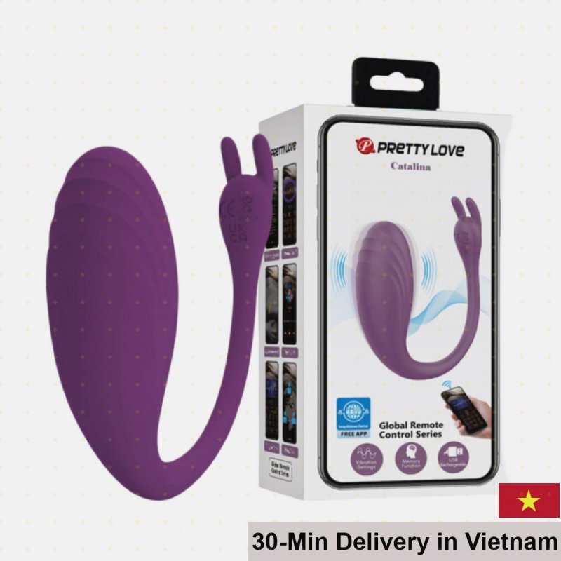 Pretty Love Catalina App-Controlled Vibrating Egg 