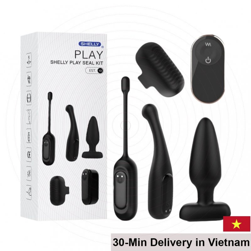 Shelly Play Seal Kit Sexual Aid Set Enhance Intimacy Pleasure 