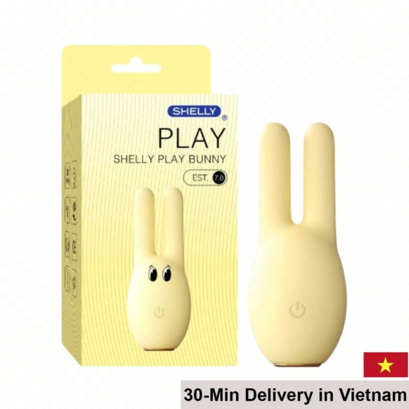 Shelly Bunny Rabbit Shape Compact Powerful Waterproof Vibrator 