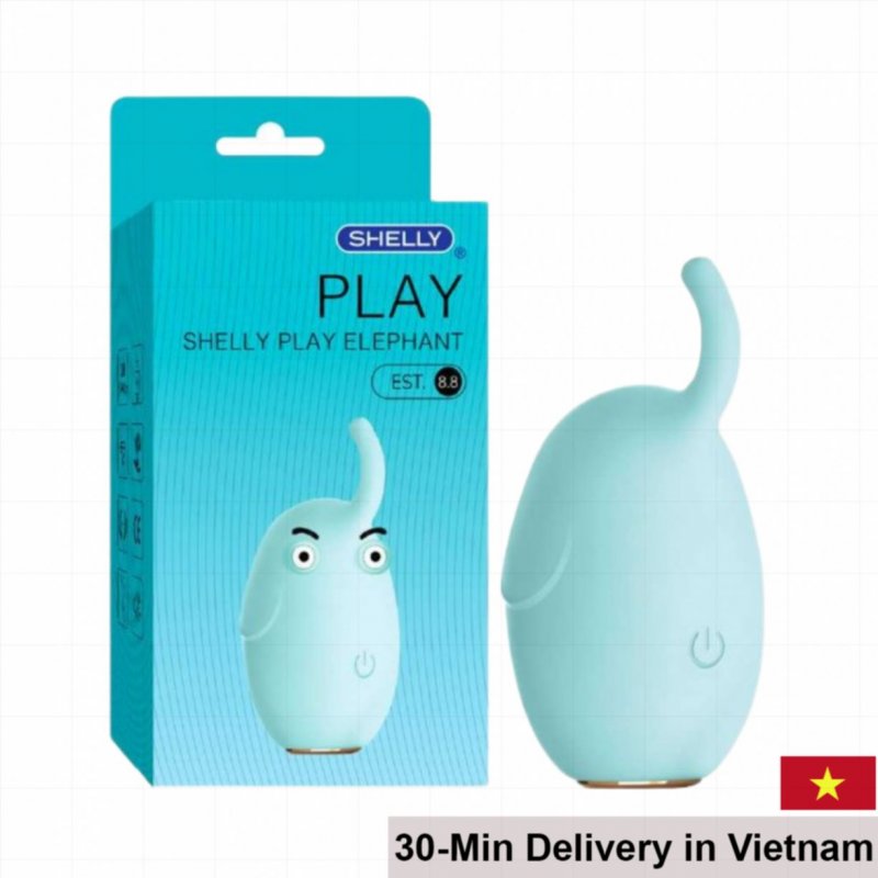 ShellyPlayElephantVibrationDiscreetCuteAdultToy 