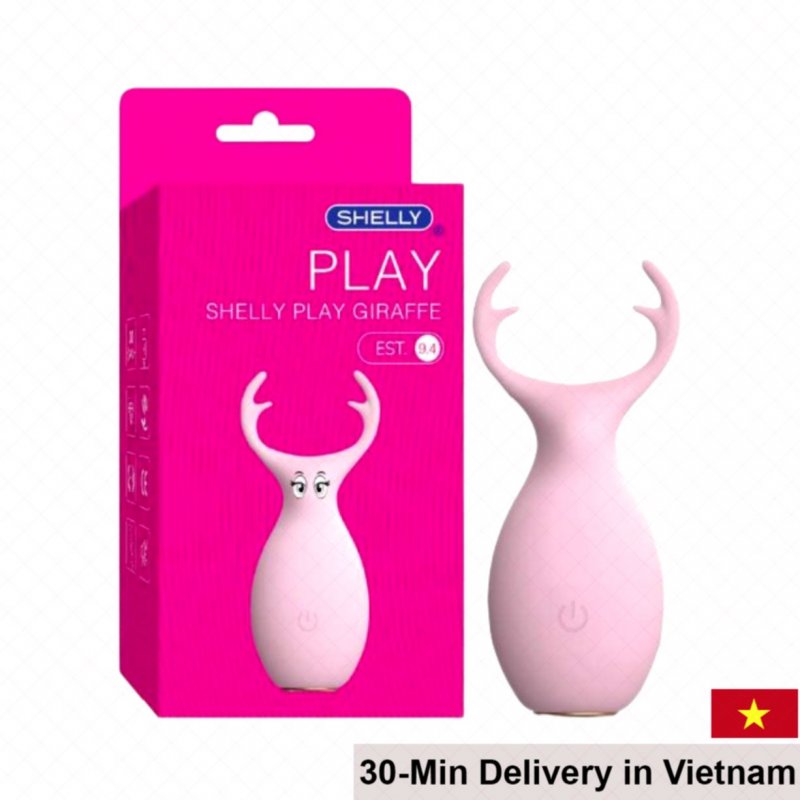 Shelly Play Giraffe Gentle Vibrating G-Spot Egg for Women 