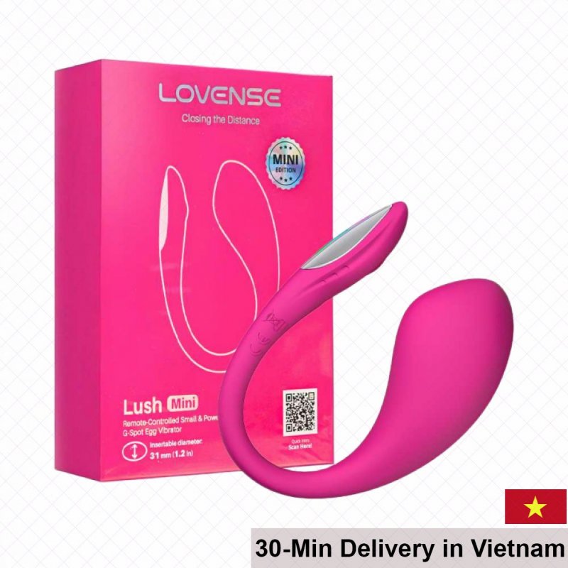 Lovense Lush Mini Quiet Remote Control Vibrator Egg 