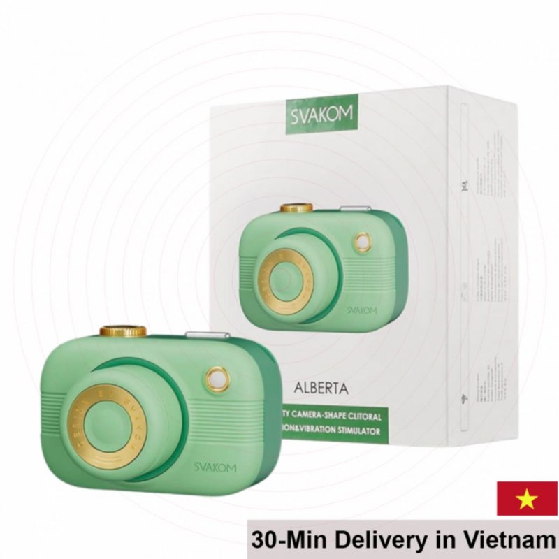 Svakom Alberta Cute Camera Design Suction Climax Stimulator 