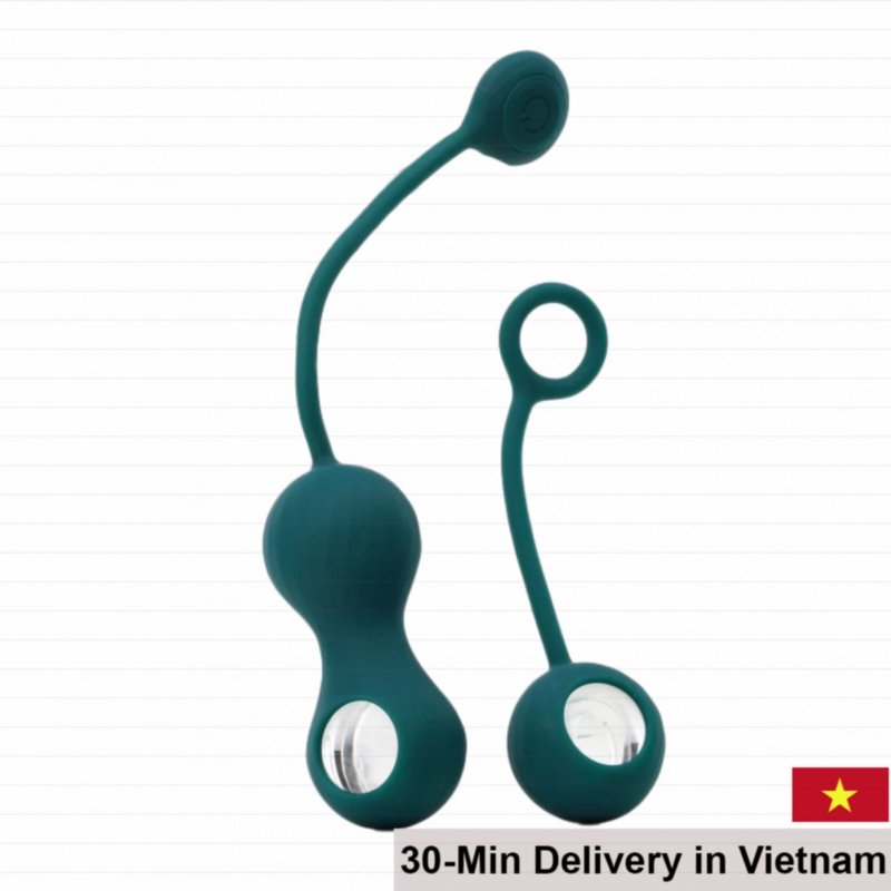 Fun Town Crystal Duo Smart Kegel Vibrator Tightening Device 