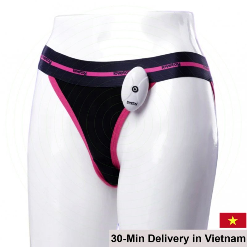 Lovetoy Printed Remote Vibrating Clip Discreet Pleasure 