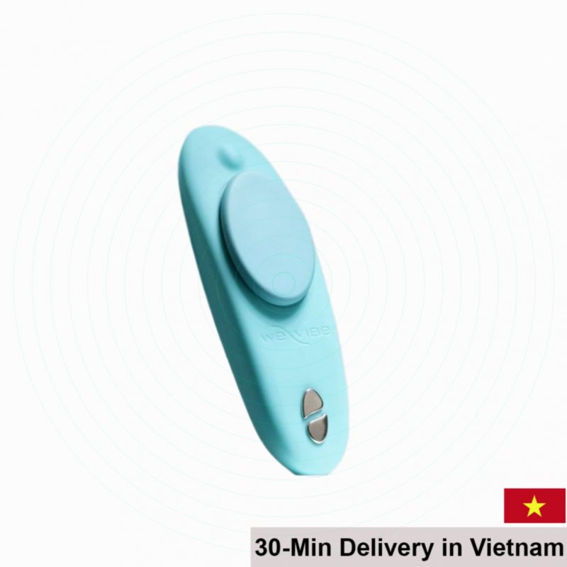 We-vibe Moxie Phone-Controlled Mini Quiet Panty Vibrator 
