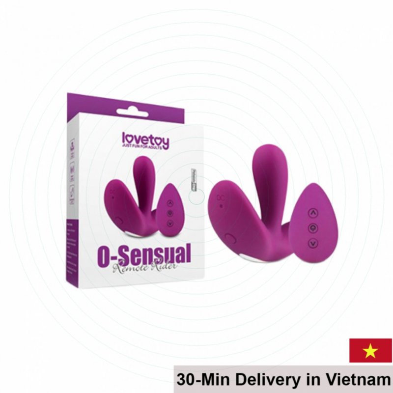 Lovetoy O-Sensual Remote Rider G-Spot Vibrator 