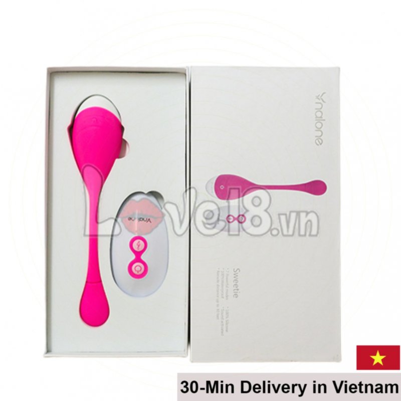Nalone Sweetie Remote-Controlled Silicone Love Egg 7 Modes 