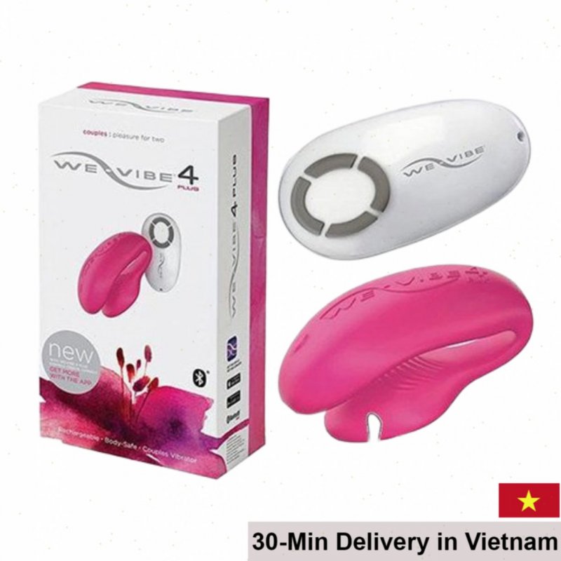 We-Vibe 4 Plus Bluetooth G-Spot Premium Silicone Massager 