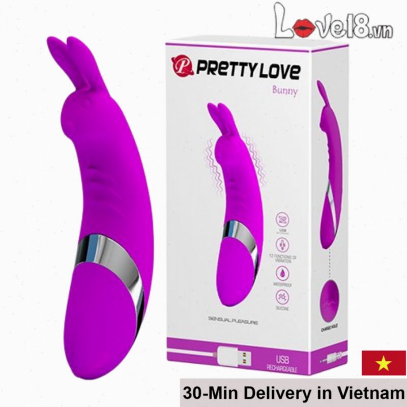 Pretty Love Bunny G-Spot Stimulating Vibrating Egg for Women 