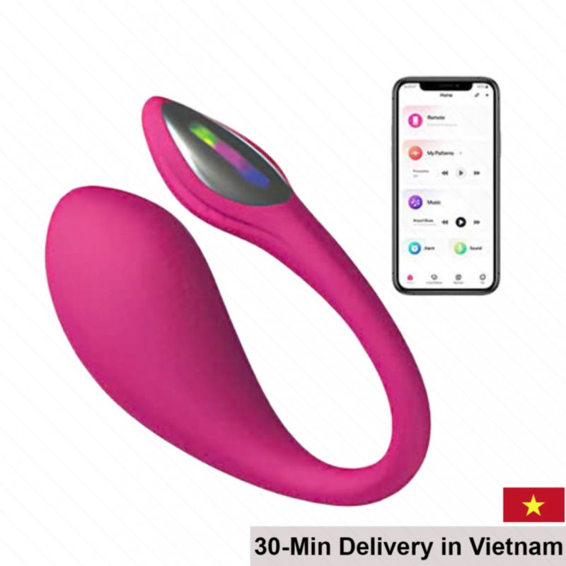 G-Spot Clitoral Vibrating Egg Lovense Lush 4 App Control 