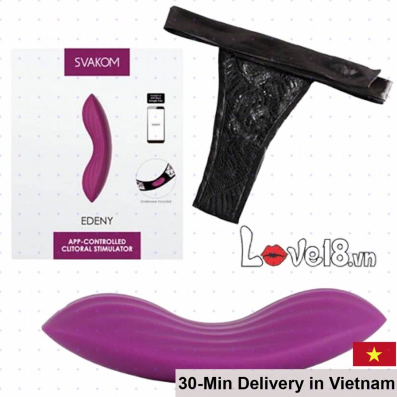 Svakom Edeny Panty App Controlled Remote Vibrator 
