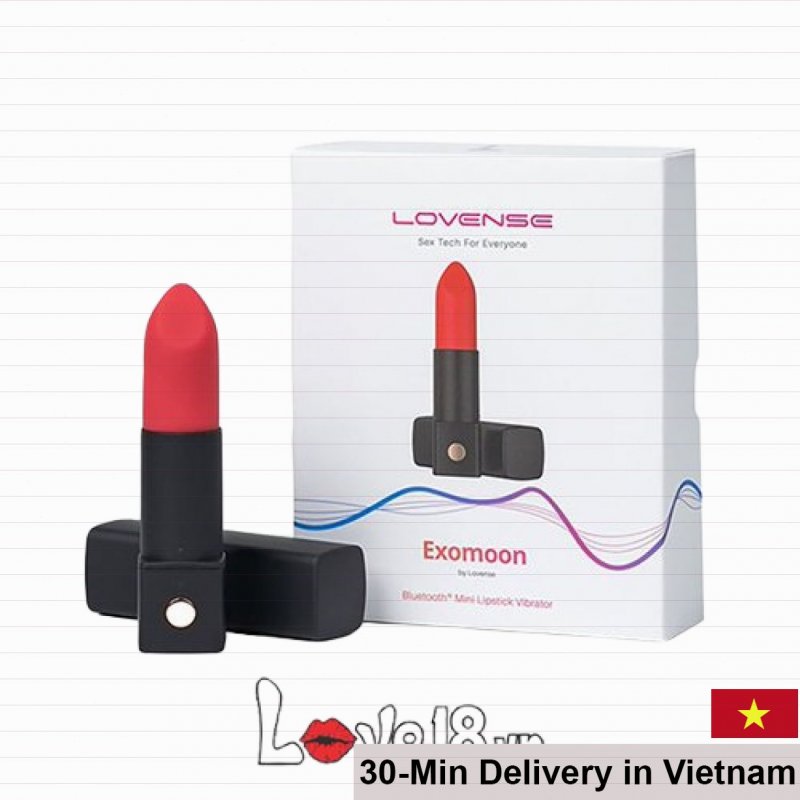 Lovense Exomoon Premium Remote App Vibrator Discreet Design 