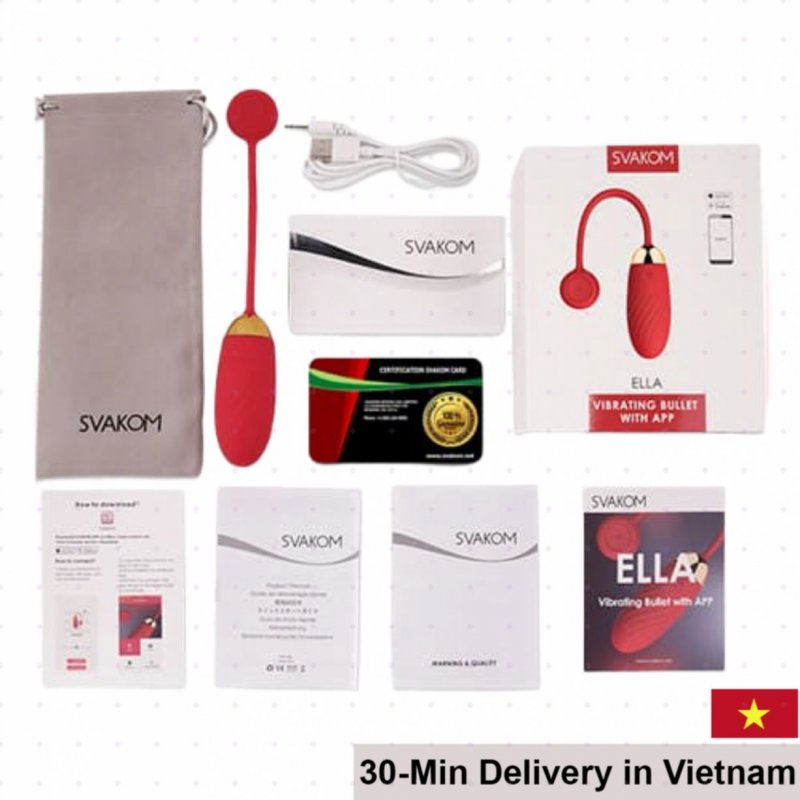 Svakom Ella Premium Wireless Vibrating Egg Female Toy 