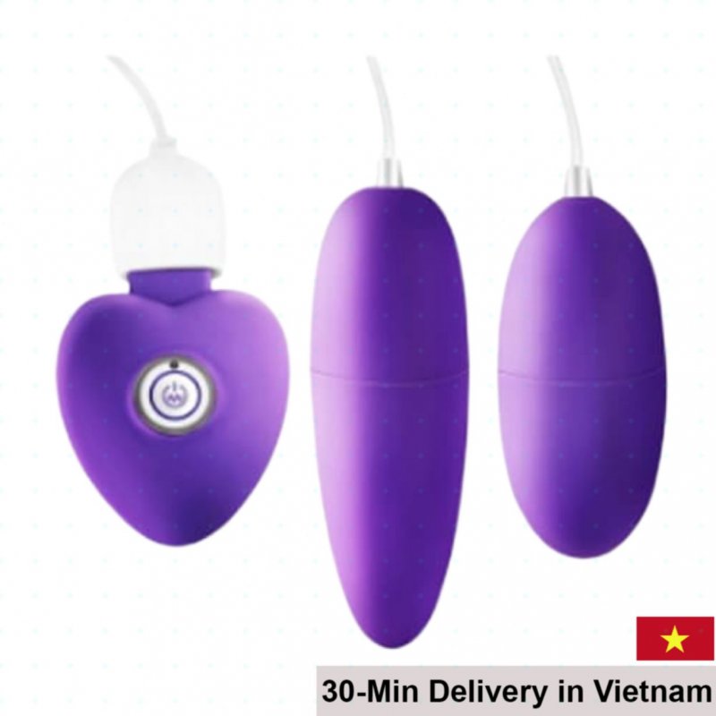 Japanese Baile SHP1375 Dual Bullet Remote Vibrator 