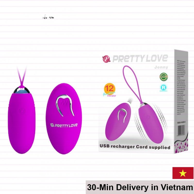 PrettyLove Jenny Rotating Egg Vibrator 12 Modes Waterproof 