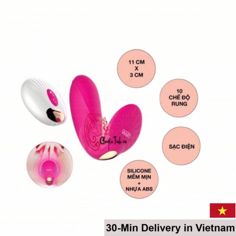 Yeain Heating Wearable Vibrator 10 Modes Rechargeable 11cm 