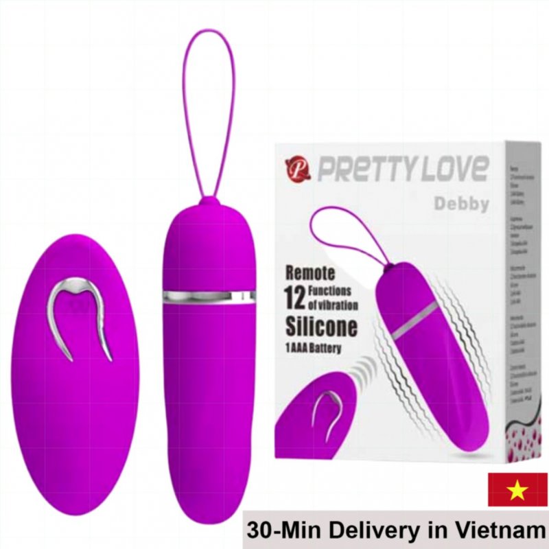 Pretty Love Debby Remote Controlled 12 Mode Powerful Love Egg 