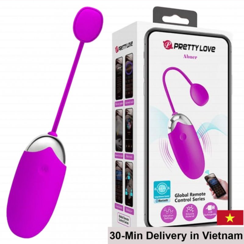 Pretty Love Abner App-Controlled Wireless Vibrating Egg 
