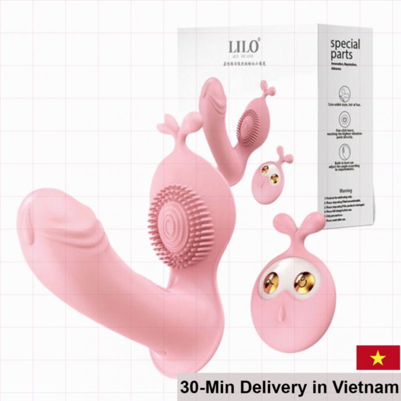 LILO Remote Control 10-Speed Vibrating Panty Small Noise 
