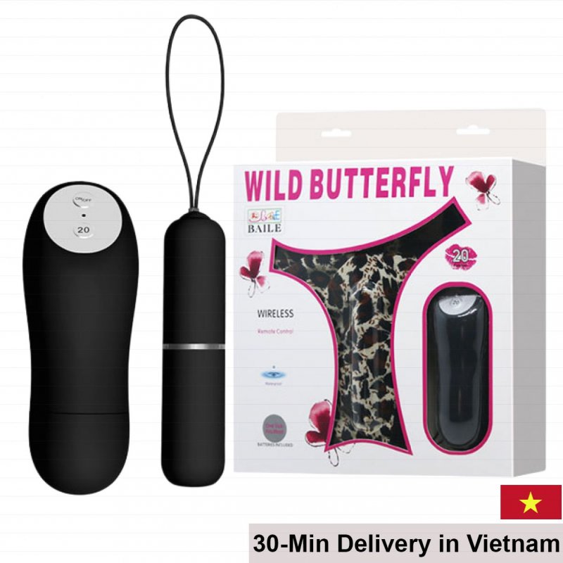 Baile Wireless Remote Control Vibration Panties Multiple Modes 