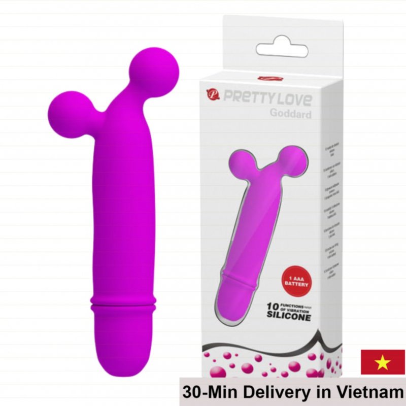 PrettyLove Golddard Mini G-Spot 10 Mode Waterproof Vibrator for Women 